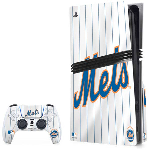 MLB New York Mets Home Jersey PS5 Pro Disk Bundle  Skin